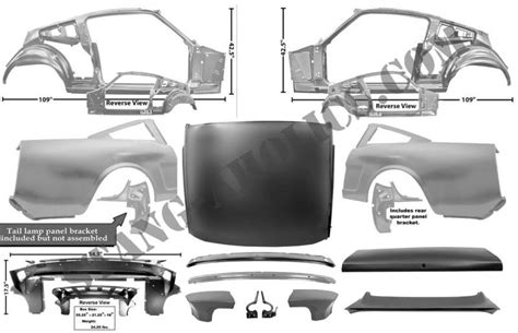 1966 mustang sheet metal|ford mustang body panels.